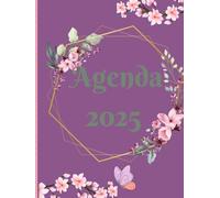 Agenda 2025 con planificación mensual, semanal y diario de enero a diciembre 2025, de 8.5x11°: colorida y motivadora que te ayudará a organizar tu vida y alcanzar tus metas