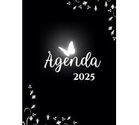 Agenda 2025 Ejecutiva | Planner Semanal y Mensual | Diseño Elegante | Aumenta tu Productividad | Tamaño Grande 8,5x11" | Ideal para Profesionales y ... Domina tu día a día y alcanza tus metas.