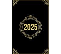 Agenda 2025 Giornaliera A5: Pianificatore Giornaliero 2025, Calendario 12 Mesi, Piccola Elegante Planner per il 2025, Elegante Planner Mensile e Giornaliero per 365 Giorni, Formato A5