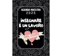 Agenda 2025 Maestra: Diario Planner , Piccola Tascabile , Regali insegnanti asilo elementare