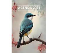 AGENDA 2025 - OISEAUX: Petit format de poche | 4 langues | Janvier à Décembre 2025 | 52 semaines | 1 semaine sur 2 pages | Format pratique 10x15 cm, 115 pages | Fantaisie, original | Cadeau à offrir