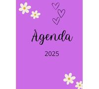 Agenda 2025 para mujeres emprendedoras: ¡Domina tu tiempo!, planificador anual, organizador personal, tapa dura: Planifica y triunfa: Tus metas te esperan.