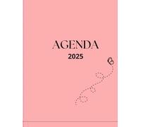 Agenda 2025: Planifica tu año con éxito: Diseño práctico con secciones semanales y mensuales para una mejor organización. ¡Inspírate y logra tus metas