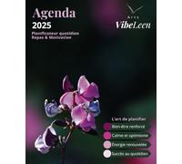 Agenda 2025 - Planificateur quotidien Repas & Motivation: L’art de planifier