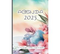 AGENDA 2025: planner settimanale - 12 mesi da gennaio a dicembre 2025 - calendario annuale e mensile - pagine settimanali