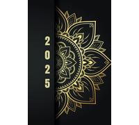 Agenda 2025 Settimanale: Diario Planner A5 , due pagine per settimana | Tascabile , Mandala