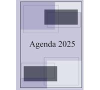 Agenda 2025: Tu Compañero Integral para un Año Exitoso: Planificación Semanal y Mensual Detallada, Seguimiento de Metas, Hábitos y Finanzas.