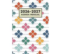 Agenda 2026-2027 Mensual a5: 24 Meses Planificador Organizador de Enero 2026 a Diciembre 2027 con Vacaciones en España