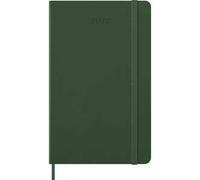 Moleskine Agenda Settimanale 2027, Planner 12 Mesi Con Spazio Per Note, Copertina Rigida e Chiusura Elastica, Formato Large 13x21 cm, Colore Verde Mirto