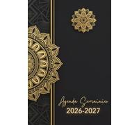 Agenda 2026 2027 Semainier: Planificateur Hebdomadaire et Journalier Français 18 Mois | Format A5 avec Horaires (7h-22h) | 220 Pages