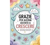 Agenda 2026 2027 Settimanale: Regali maestre fine anno | Grazie maestra