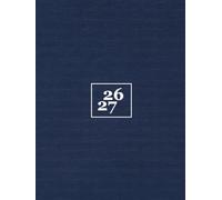 Agenda 2026 2027 Settimanale Verticale: Planner Settimanali A4, 18 Mesi, Da luglio 2026 a Dicembre 2027, 1 Settimana Su 2 Pagine