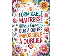 Agenda 2026 2027: Une Formidable Maîtresse est Difficile à Trouver | Joli Planificateur Semainier Original, Pratique, Utile