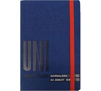 AGENDA 2026 2027 universitaria UNI SMEMO smemoranda BLU giornaliera 13 MESI scuo
