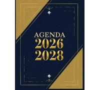 Agenda 2026-2028: Planner Triennale con Calendari, Note, Password, Compleanni e Date Importanti - Perfetto per Uso Personale, Professionale o Familiare