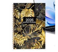 Agenda 2026 | Agenda Con Scrittura | Calendario Settimanale Con Fiori E Date | Per Casa Ufficio Aula Pianificazione Studio Lavoro Accademico Insegnante Studente Famiglia Natale