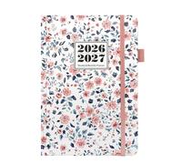 Agenda 2026 annuale per la gestione del tempo, agenda giornaliera per viaggiatori con layout di pianificazione strutturata, organizzatori di attività