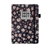 Agenda 2026 annuale per la gestione del tempo, agenda giornaliera per viaggiatori con layout di pianificazione strutturata, organizzatori di attività