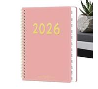 Agenda 2026 - Bloc-notes d'Emploi du Temps 12 Mois | Agenda Quotidien Académique Scolaire Professionnel | Pour Étudiants Femmes Enseignants Organisation Notes Planification