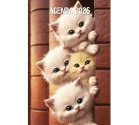 Agenda 2026 chat: Petit format de poche A6 - Planificateur Hebdomadaire | 12 Mois De Janvier À Décembre | Pour les fans de chats