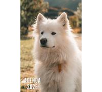 Agenda 2026: Chien - Semainier et Mensuel de Janvier à Décembre 2026 | 12 Mois | Idéal pour Les Étudiants, Professionnels et Particuliers | Calendrier, Liste de Contacts, Notes