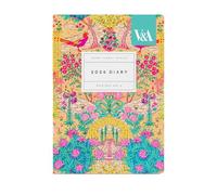 Agenda 2026, design V&A, formato A6, con copertina fluorescente, visualizzazione settimanale con planner mensile, motivo floreale Orante Garden