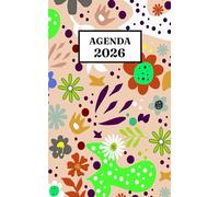 Agenda 2026 Día por Página A6: 365 días | 1 Página = 1 Día | Horario de 06:00 a 21:00 | español