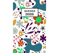Agenda 2026 Día por Página A6: de Enero 2026 a Diciembre 2026 | 365 días | 1 Página = 1 Día | Horario de 06:00 a 21:00 | Tamaño a6 | español