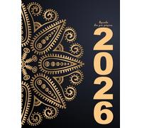 Agenda 2026 día por página: Gran Planificador A4 2026 - Diario y Mensual con Horario | Organizador de 12 Meses en Español | para una Gestión Eficiente