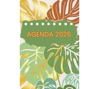 Agenda 2026: Dos días por página, diseño elegante y recursos extra online como stikers y fondos para journaling