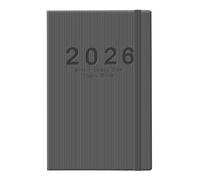 Agenda 2026, formato A5, con linguette, organizer annuale per liste di cose da , pianificazione, casa, scuola, ufficio, aula, sala riunioni, studio e pianificazione personale