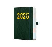 Agenda 2026, formato A5, impermeabile, planner settimanale e mensile, per casa, scuola, scuola, università, ufficio, appuntamento, pianificazione accademica, studenti, insegnanti