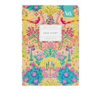 Agenda 2026, formato A5, V&A, con copertina fluorescente, visualizzazione settimanale con planner mensile, motivo floreale Orante Garden