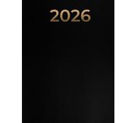 Agenda 2026 Giornaliera: 1 pagina per giorno - formato grande A4 - 12 mesi e 365 giorni con To Do List e Obiettivi