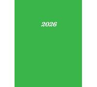 Agenda 2026 giornaliera formato grande a4: 1 pagina per giorno con orari 07:00 - 21:00, da gennaio 2026 a dicembre 2026, 12 mesi e 365 giorni
