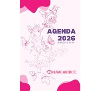 AGENDA 2026 IHAVEAVOICE: VERSIONE BASIC IN BIANCO E NERO