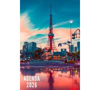 Agenda 2026: Japon - Semainier et Mensuel de Janvier à Décembre 2026 | Idéal pour Les Étudiants, Professionnels et Particuliers | Calendrier, Liste de Contacts, Notes - Petit Format de Poche