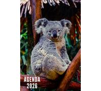 Agenda 2026: Koala - Settimanale e Mensile da Gennaio a Dicembre 2026 | 12 Mesi | Ideale per Studenti, Professionisti e Individui | Calendario, Lista dei Contatti, Appunti - Formato Tascabile Piccolo