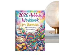 Agenda 2026, libro di lavoro per stabilire nuove passioni, planner per progressi e obiettivi, per donne in casa e nella vita quotidiana