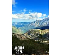 Agenda 2026: Paysage - Semainier et Mensuel de Janvier à Décembre 2026 | Idéal pour Les Étudiants, Professionnels et Particuliers | Calendrier, Liste de Contacts, Notes - Petit Format de Poche