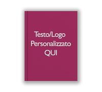 Agenda 2026 Personalizzata A5 - Planner Giornaliero e Mensile con Copertina Rigida - Carta Spessa - Nome o Logo Personalizzabile - Da Gennaio a Dicembre 2026 (Borgogna)