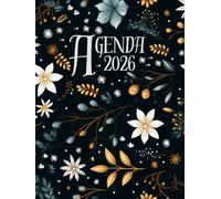 Agenda 2026: Pianificatore giornaliero - una pagina al giorno in formato A4 | Dal 1° gennaio al 31 dicembre, inclusa suddivisione del tempo, festività, compiti quotidiani e note importanti.