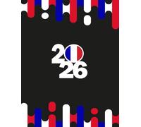 Agenda 2026 semainier a4 janvier à décembre: Planificateur Hebdomadaire. Carnet de notes semainier et organiseur de bureau professionnel 12 mois. Un ... et pratique 1 semaine sur 2 pages avec heure