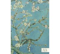 Agenda 2026 semainier - Van Gogh: 1 semaine sur 2 pages, 12 mois de Janvier à Décembre, Format A5 15 x 21 cm, Hebdomadaire en Français