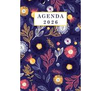 Agenda 2026: Settimanale, da Gennaio a Dicembre 2026, 12 mesi, settimana su una doppia pagina, Formato A5