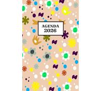Agenda 2026 settimanale piccola: da Gennaio 2026 a Dicembre 2026, La settimana su una doppia pagina, 12 mesi | Formato A6