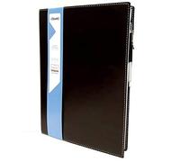 AGENDA 2026 SETTIMANALE WEEKLY 17x24cm INTERCAMBIABILE Intempo GUAINA nero con certificato di garanzia + PENNA INCLUSA + omaggio segnalibro