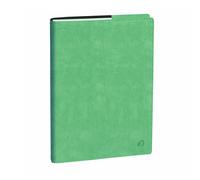 Quo Vadis 048375Q Agenda TRINOTE Lingua italiana Anno 2026 Colore Verde acqua Formato A4 18x24 cm Settimanale 13 Mesi Dicembre-Dicembre Carta Bianca Rubrica Copertina Amovibile in Sintetico Roma