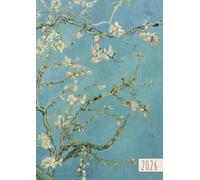 Agenda 2026: Van Gogh | Semainier (une semaine sur deux pages) | Grand format - A4 | 21x29,7 cm | Planning hebdomadaire horizontal | Lignes | Weekly planner