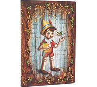 2027 Carlo Collodi, Pinocchio Mini Horizontal Softcover 12-Month, 176pg, 100GSM, 2027 Softcover Planners by Paperblanks (Fairy Tale Collection)
